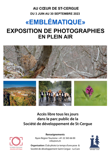 Flyer de l'exposition